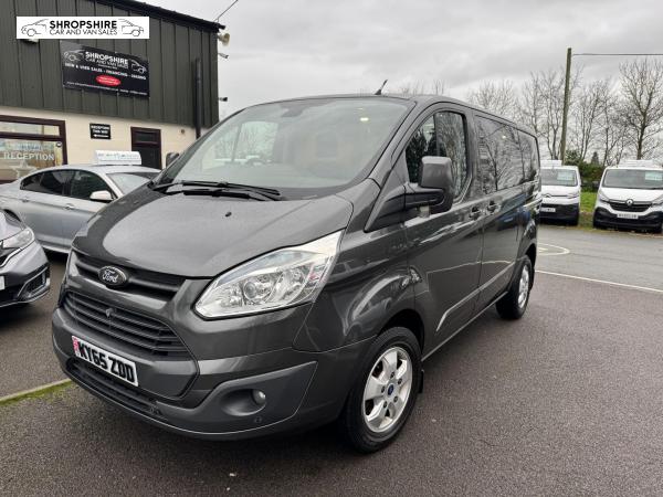 Ford Transit Custom 2.2 TDCi 270 Limited Panel Van 5dr Diesel Manual L1 H1 (186 g/km, 123 bhp)