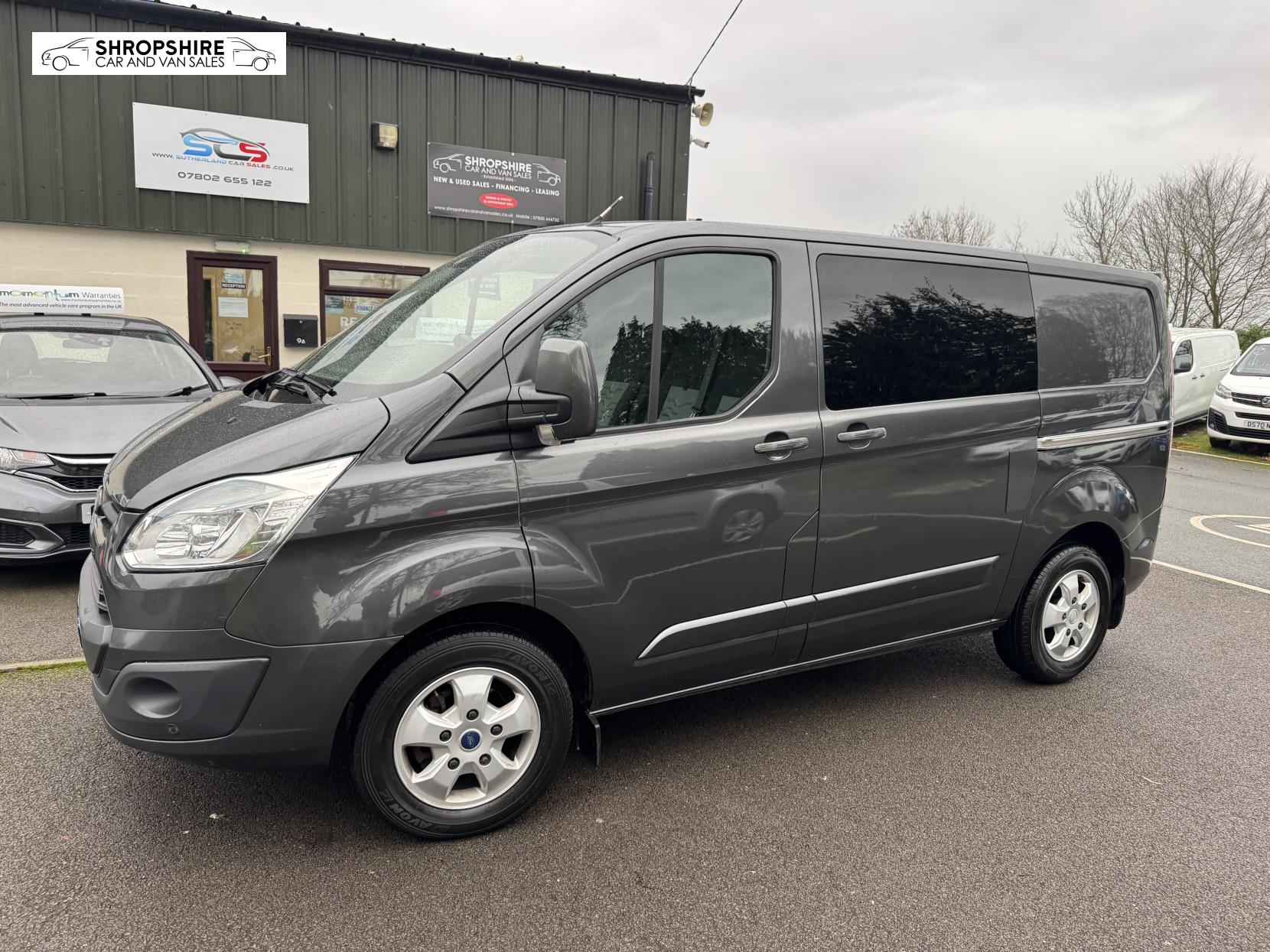 Ford Transit Custom 2.2 TDCi 270 Limited Panel Van 5dr Diesel Manual L1 H1 (186 g/km, 123 bhp)