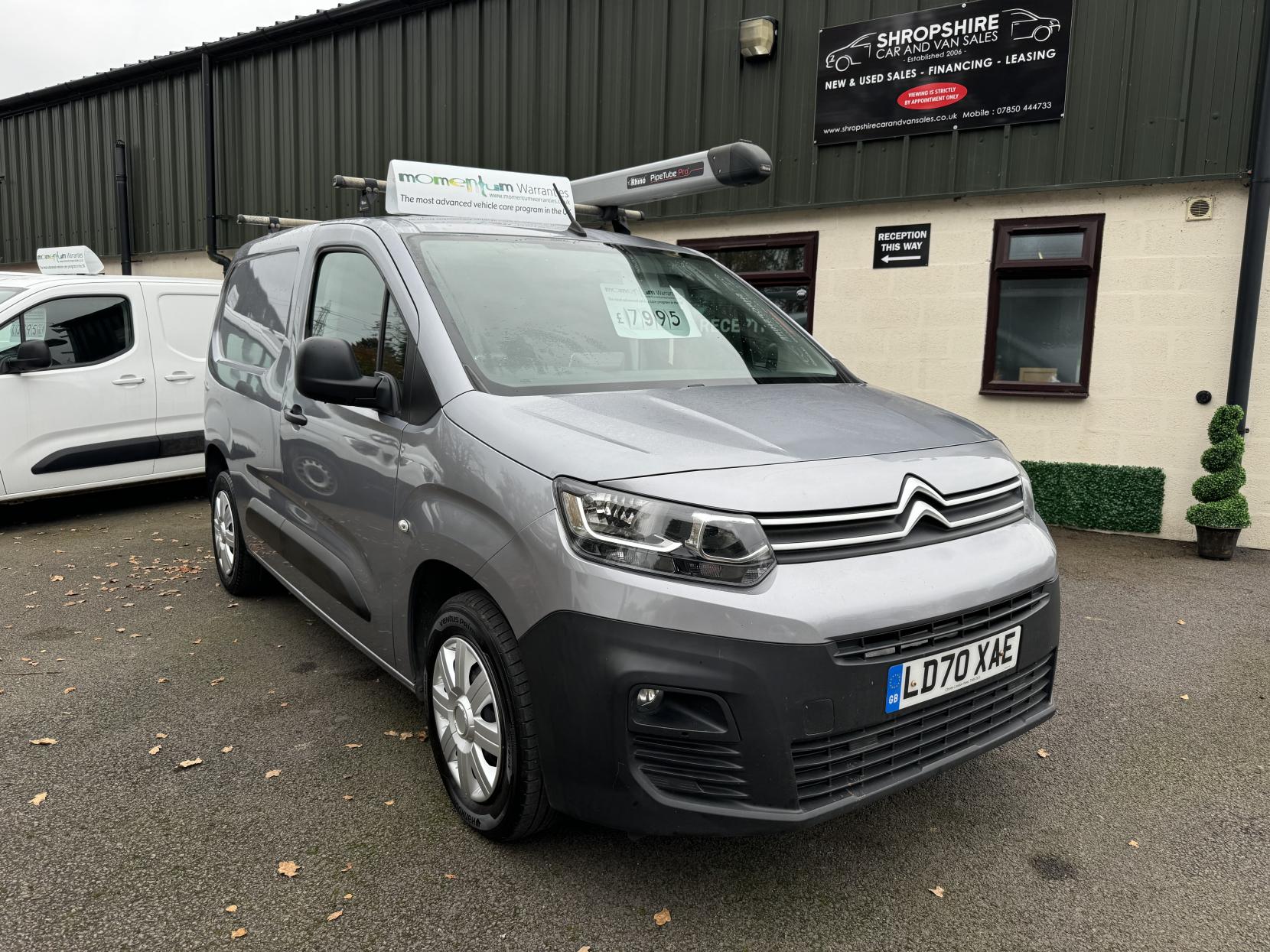 Citroen Berlingo 1.5 BlueHDi 1000 Enterprise M Panel Van 5dr Diesel Manual SWB Euro 6 (s/s) (100 ps)