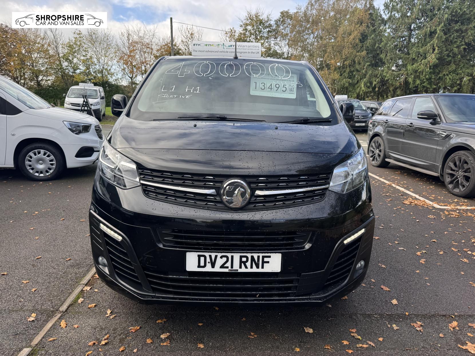 Vauxhall Vivaro 1.5 Turbo D 2700 Sportive Panel Van 5dr Diesel Manual L1 H1 Euro 6 (s/s) (120 ps)