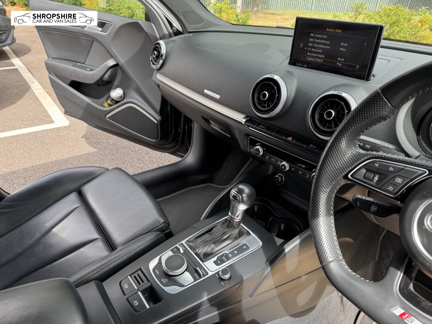 Audi S3 2.0 TFSI Black Edition Sportback 5dr Petrol S Tronic quattro Euro 6 (s/s) (310 ps)