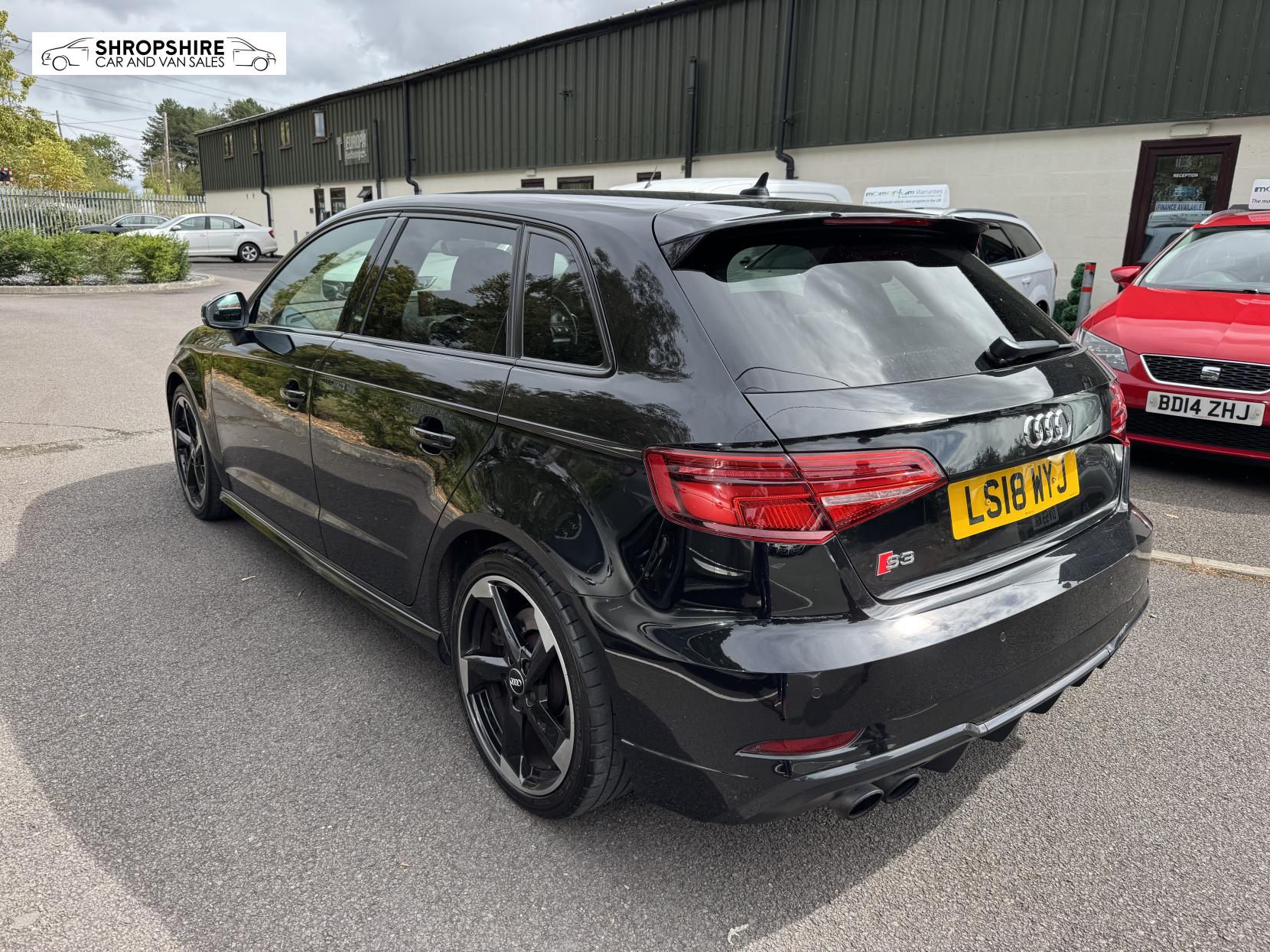 Audi S3 2.0 TFSI Black Edition Sportback 5dr Petrol S Tronic quattro Euro 6 (s/s) (310 ps)