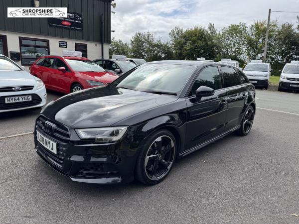 Audi S3 2.0 TFSI Black Edition Sportback 5dr Petrol S Tronic quattro Euro 6 (s/s) (310 ps)