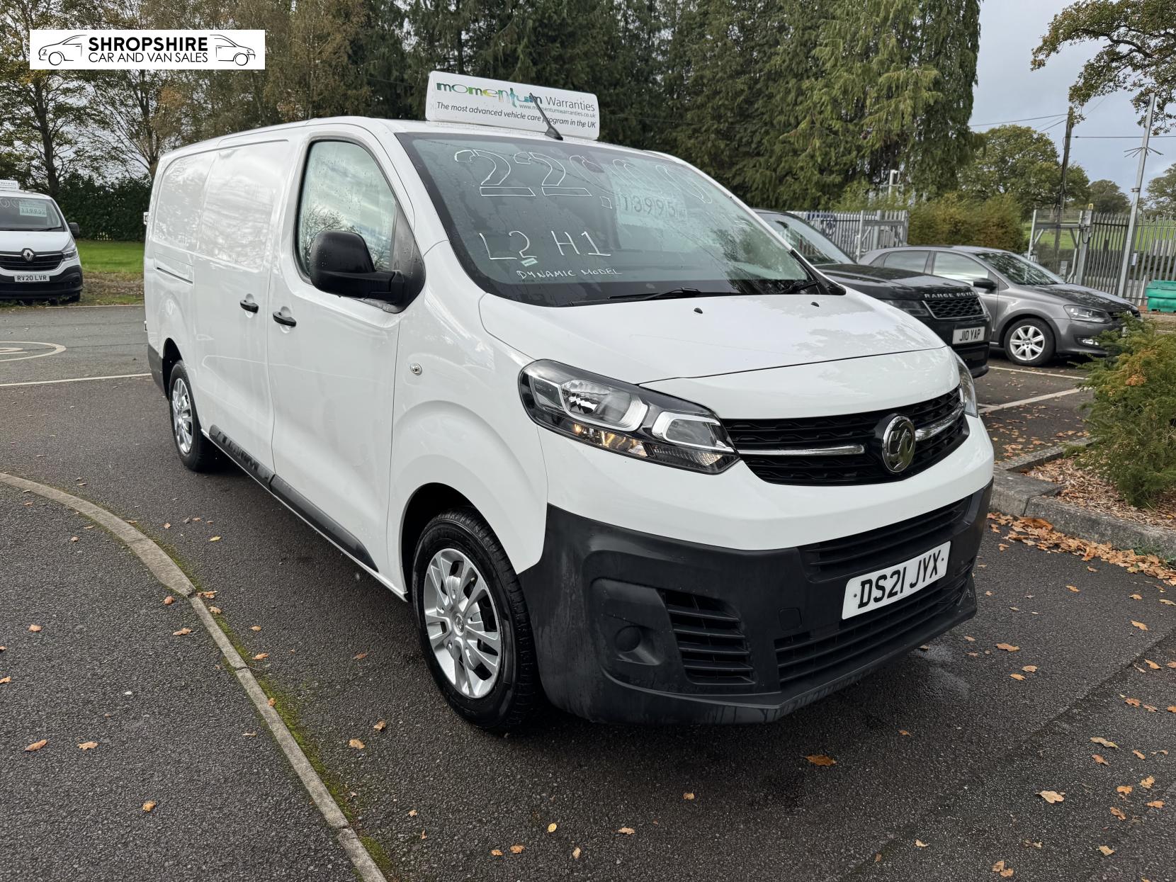 Vauxhall Vivaro 1.5 Turbo D 2900 Dynamic Panel Van 6dr Diesel Manual L2 H1 Euro 6 (s/s) (100 ps)