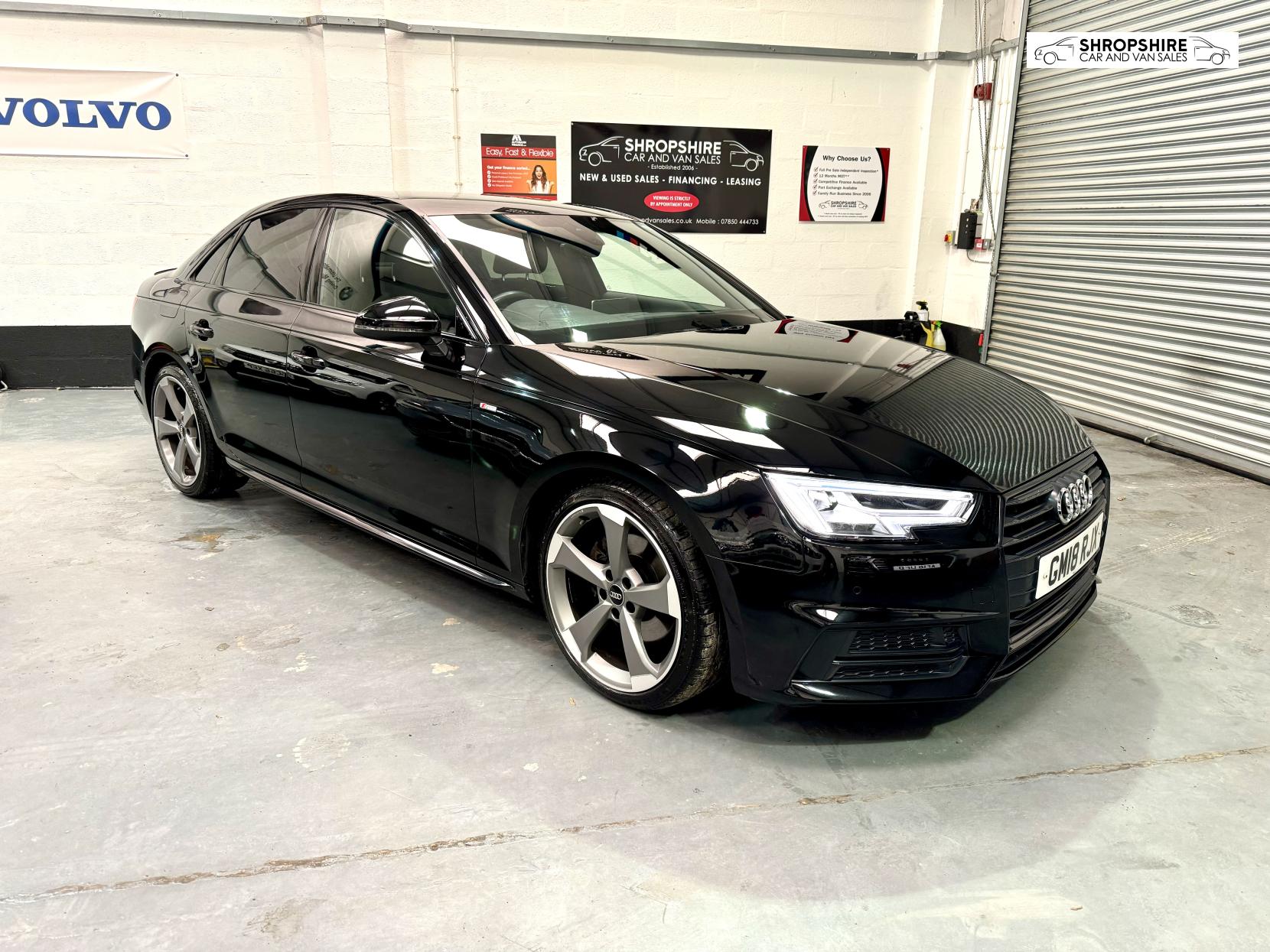 Audi A4 2.0 TFSI Black Edition Saloon 4dr Petrol S Tronic Euro 6 (s/s) (190 ps)