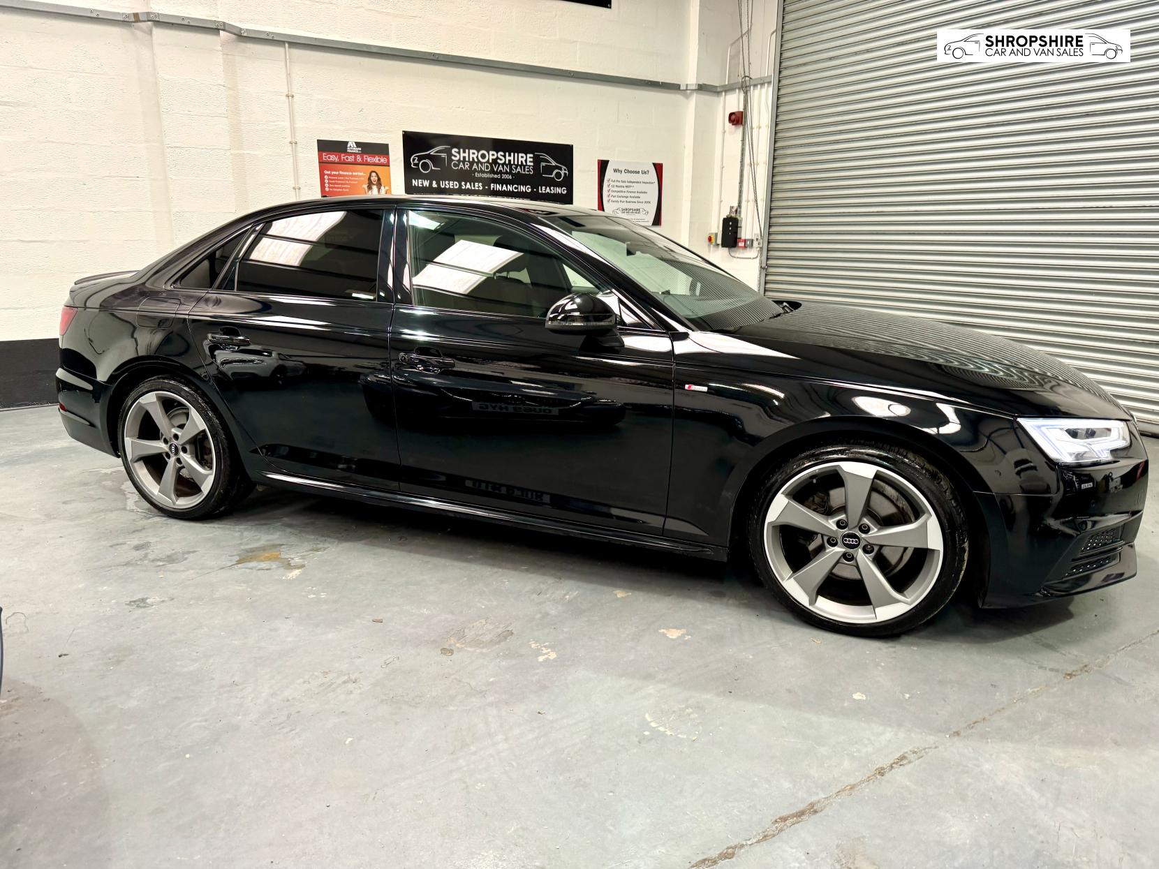 Audi A4 2.0 TFSI Black Edition Saloon 4dr Petrol S Tronic Euro 6 (s/s) (190 ps)