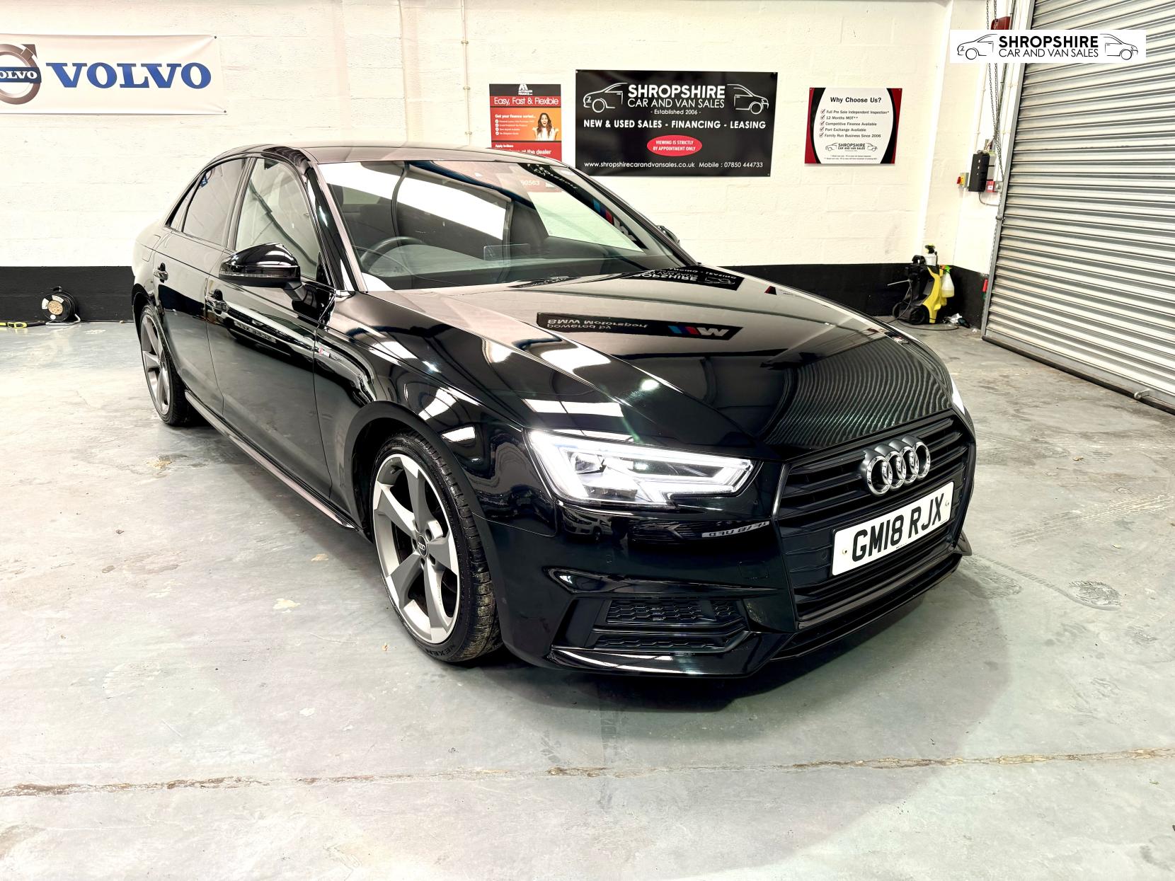 Audi A4 2.0 TFSI Black Edition Saloon 4dr Petrol S Tronic Euro 6 (s/s) (190 ps)