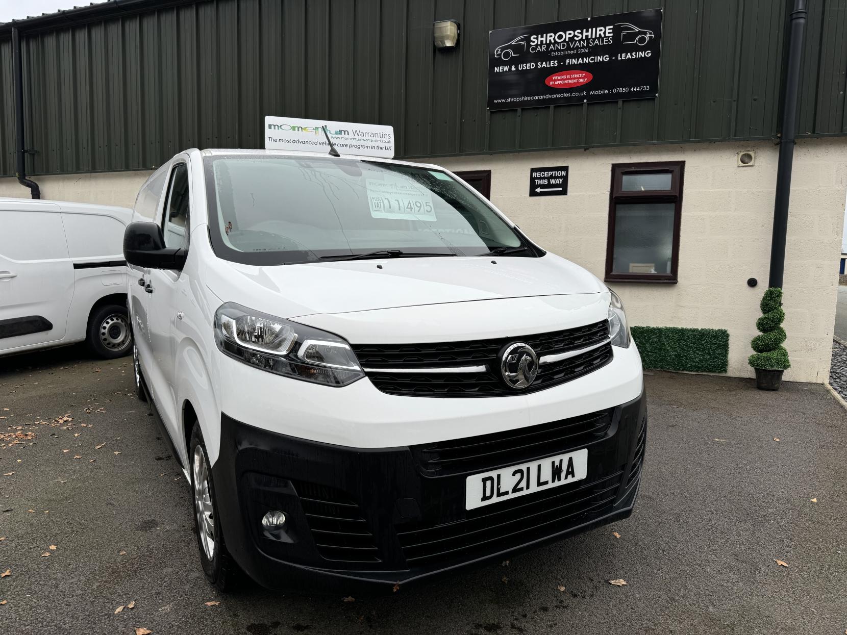 Vauxhall Vivaro 1.5 Turbo D 2900 Dynamic L2 H1 Euro 6 (s/s) 6dr