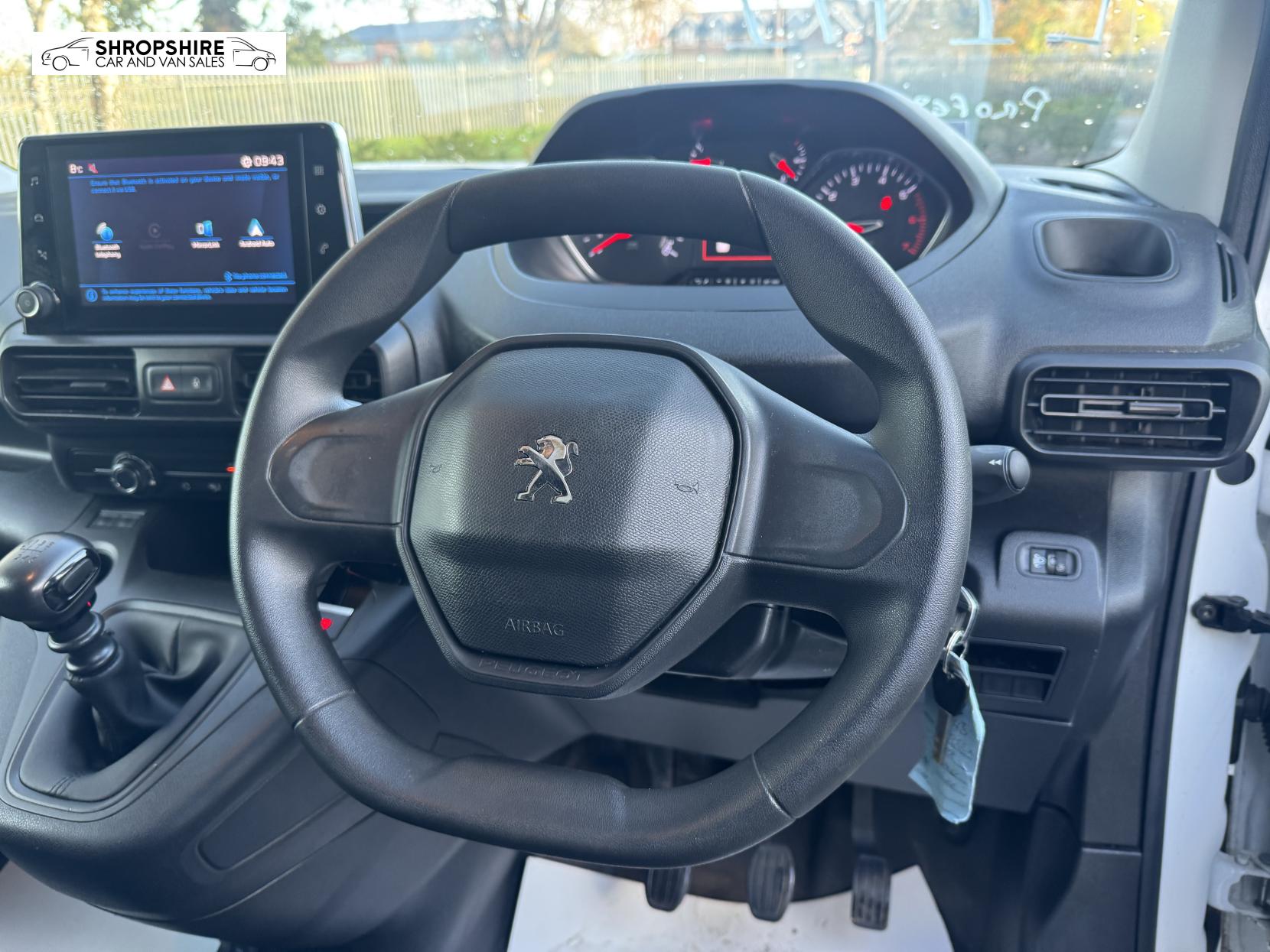 Peugeot Partner 1.5 BlueHDi 1000 Professional Premium Standard Panel Van 5dr Diesel Manual SWB Euro 6 (100 bhp)