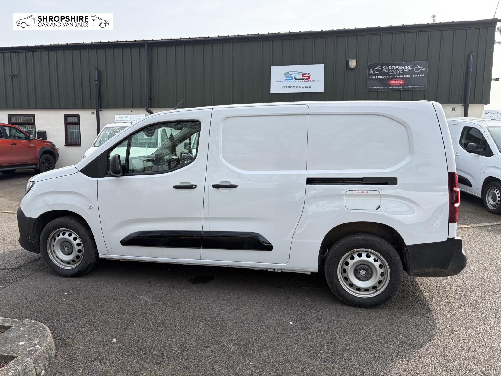 Vauxhall Combo 1.5 Turbo D 2300 Prime XL Panel Van 6dr Diesel Manual LWB Euro 6 (s/s) (100 ps)