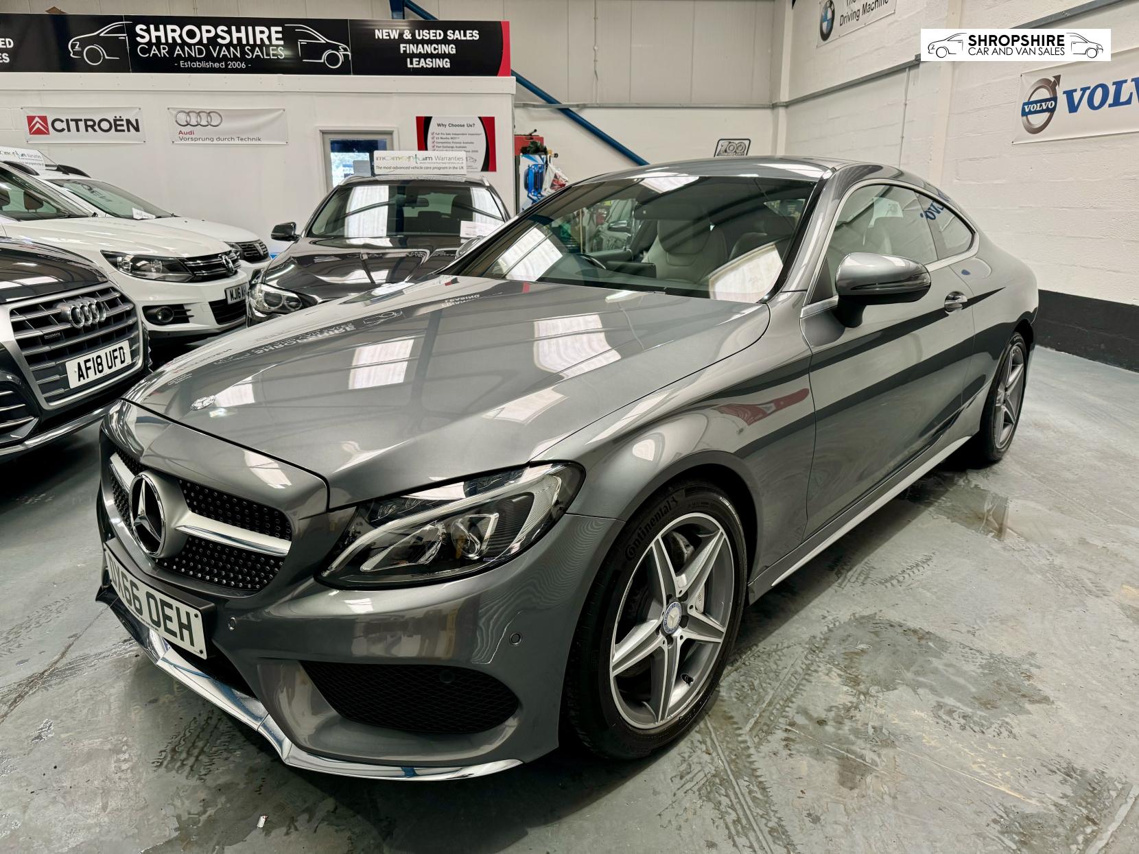 Mercedes-Benz C Class 2.0 C200 AMG Line Coupe 2dr Petrol 7G-Tronic+ Euro 6 (s/s) (184 ps)