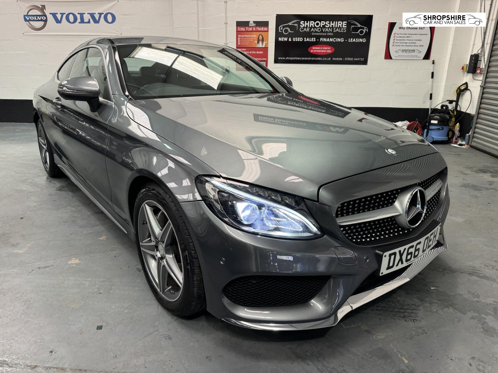 Mercedes-Benz C Class 2.0 C200 AMG Line Coupe 2dr Petrol 7G-Tronic+ Euro 6 (s/s) (184 ps)