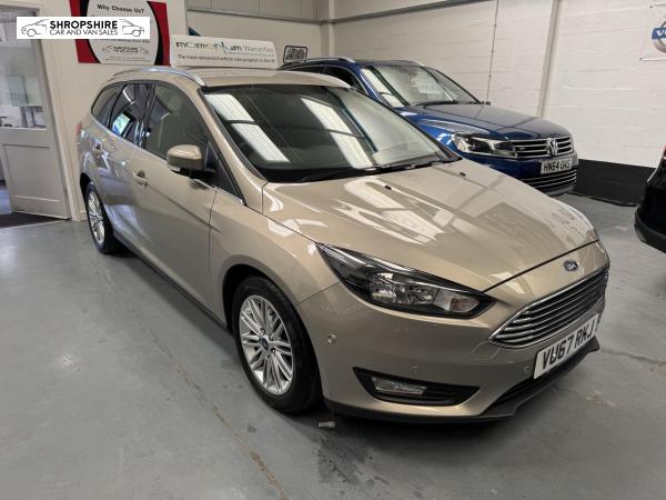 Ford Focus 1.0T EcoBoost Zetec Edition Estate 5dr Petrol Manual Euro 6 (s/s) (125 ps)