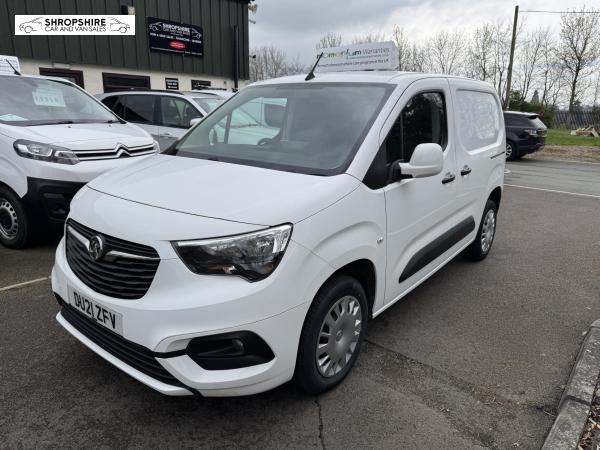 Vauxhall Combo 1.5 Turbo D 2300 Sportive Panel Van 4dr Diesel Manual L1 H1 Euro 6 (100 ps)